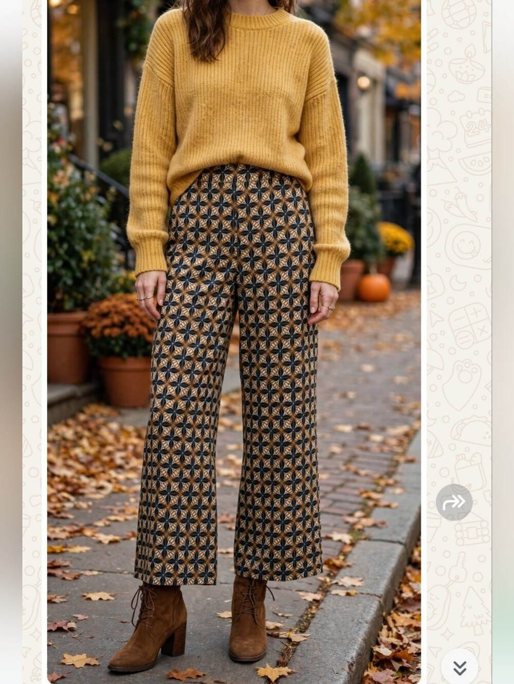 Zara Wide High rise Pants